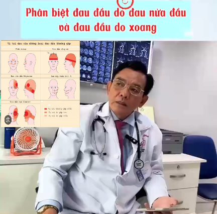 Phân biệt đau đầu do đau nửa đầu và đau đầu do xoang